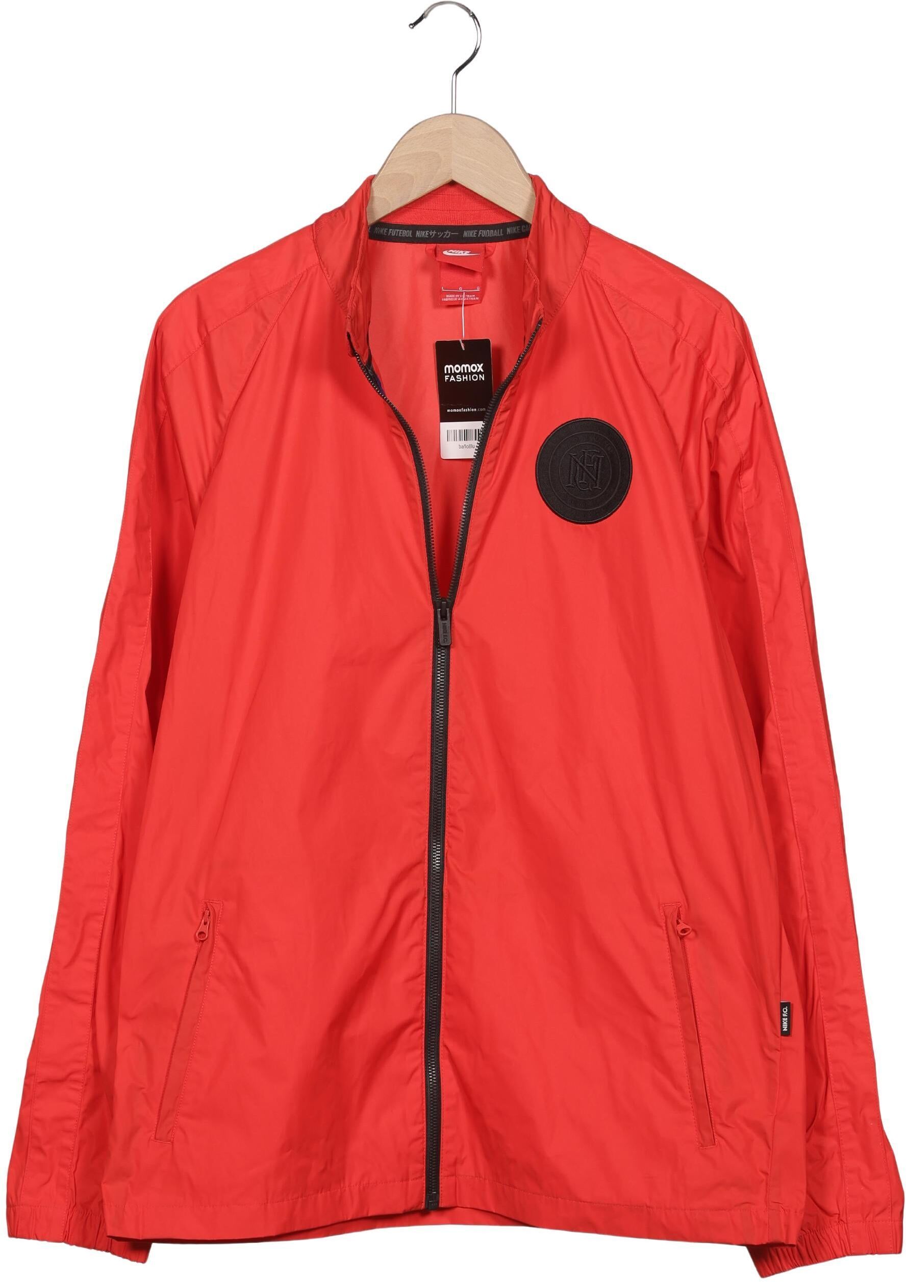 Nike Football Herren Jacke, Rot, Gr. L, Synthetik - Second Hand
