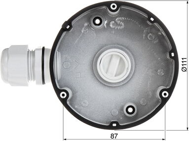 Hikvision Supporto A Soffitto Per Telecamere Dome  Ds-1280zj-Dm18