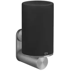 Gessi316 Becherhalter für Zahnbürste, zur Wandmontage, 54708299, Farbe: Schwarz XL