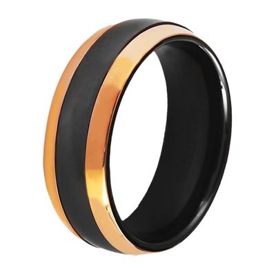 Fingerring JUST "Noelina, langlebig" Gr. 52, bunt (bicolor), Fingerringe, Damen, 52, Keramik, Fingerring