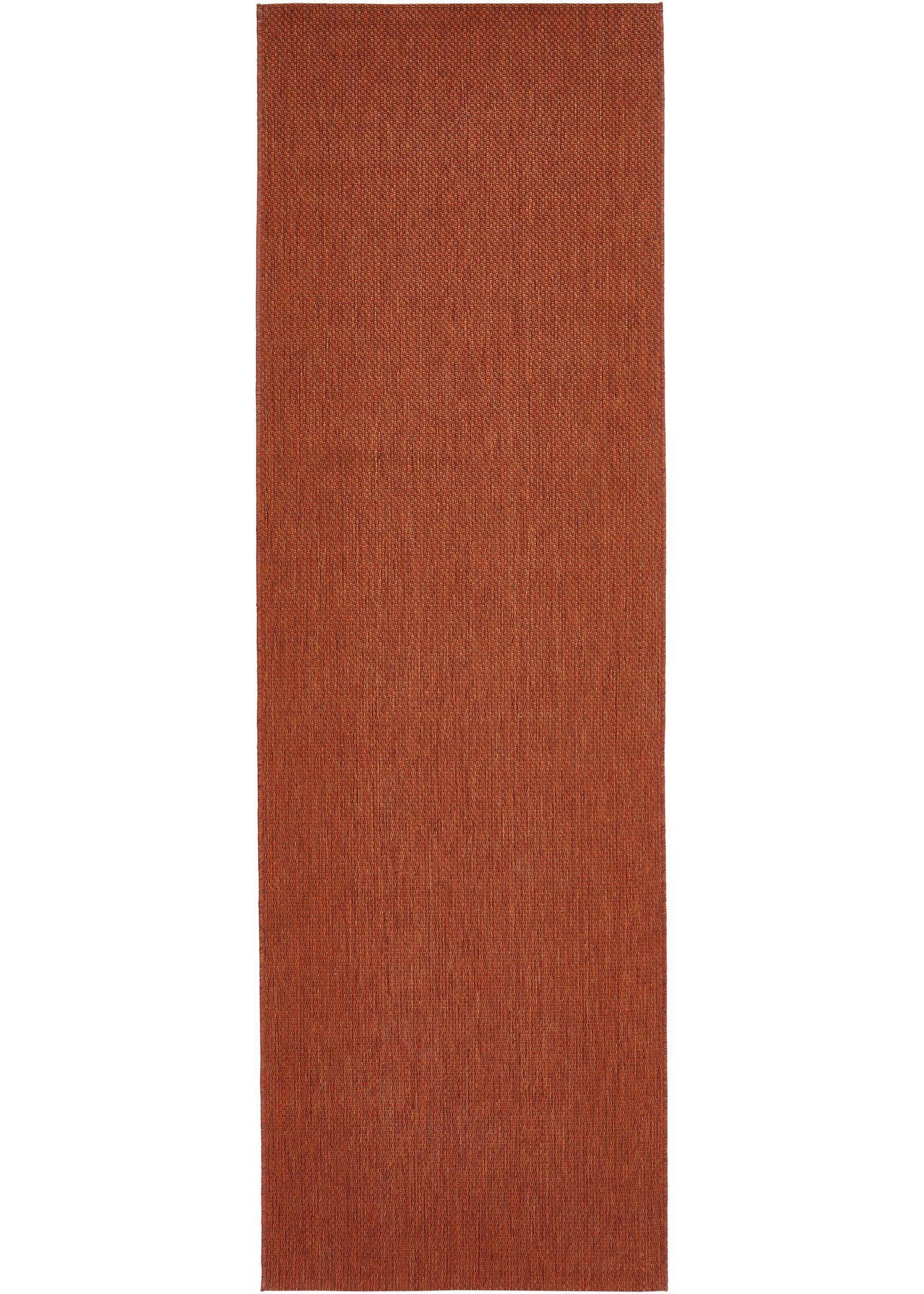 bonprix In- und Outdoor Teppich, orange, Gr.140x200 cm, Setzt moderne Akzente: der In- und Outdoor Teppich