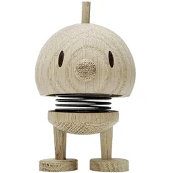 Hoptimist, Deko Figuren + Skulpturen, Aufsteller Bumble Oak S 7 cm, Hellbraun