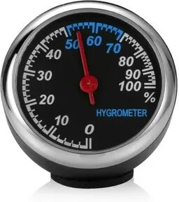 Daily Discovery Mini Dashboard Digital Car Clock With Thermometer Hygrometer And Interior Display hygrometer