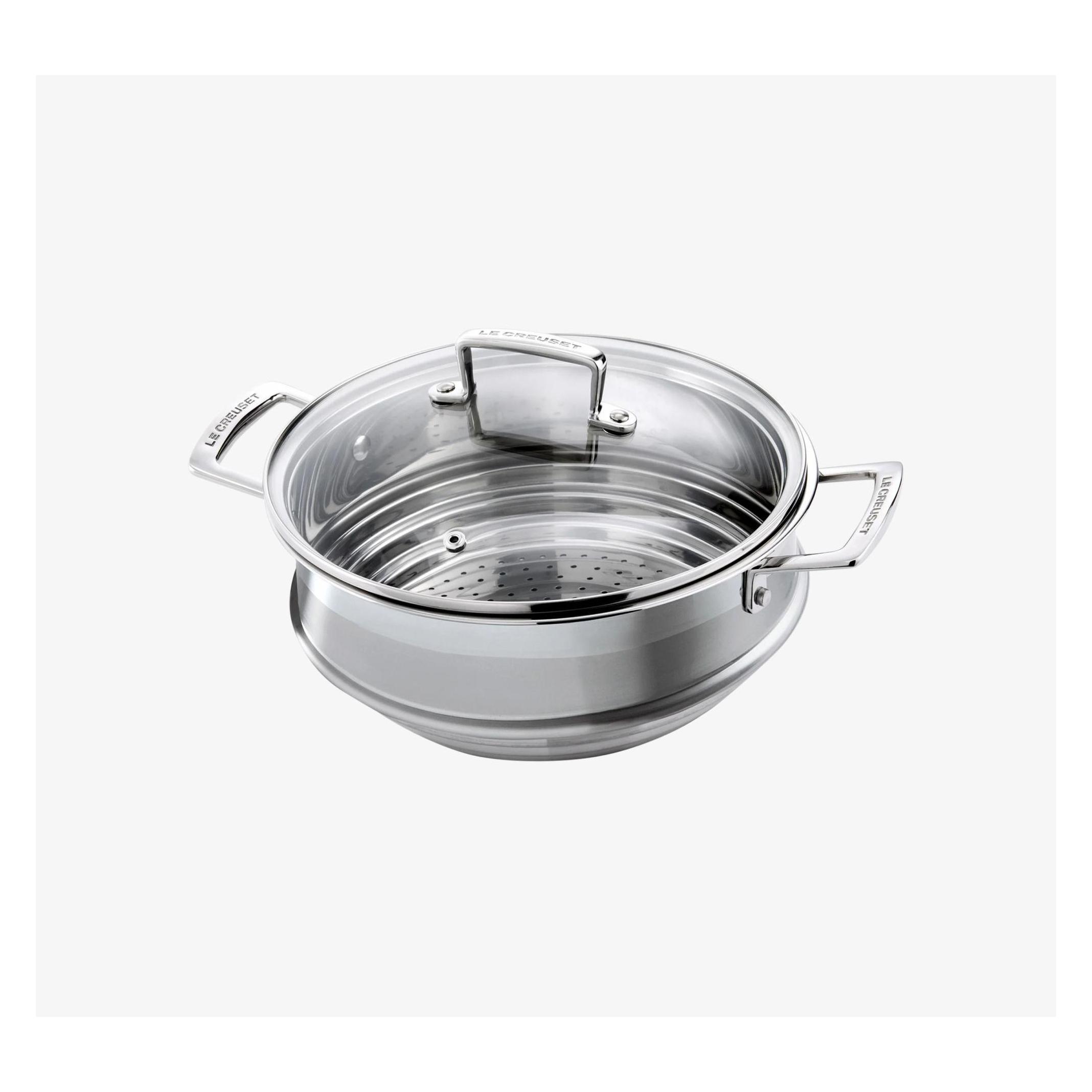 Le Creuset 3-Ply Multi-Dämpfeinsatz (24 cm, Metall) (96101924001000)