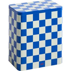 Hay Küchenbehälter L blau-weiß