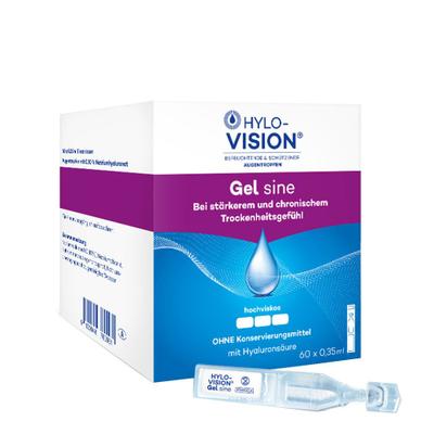 Hylo-Vision Gel sine Einzeldosispipetten 60x0,35 ml