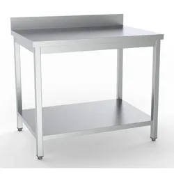 COMBISTEEL - Arbeitsplatte Regal + Rückwand 1600x700mm