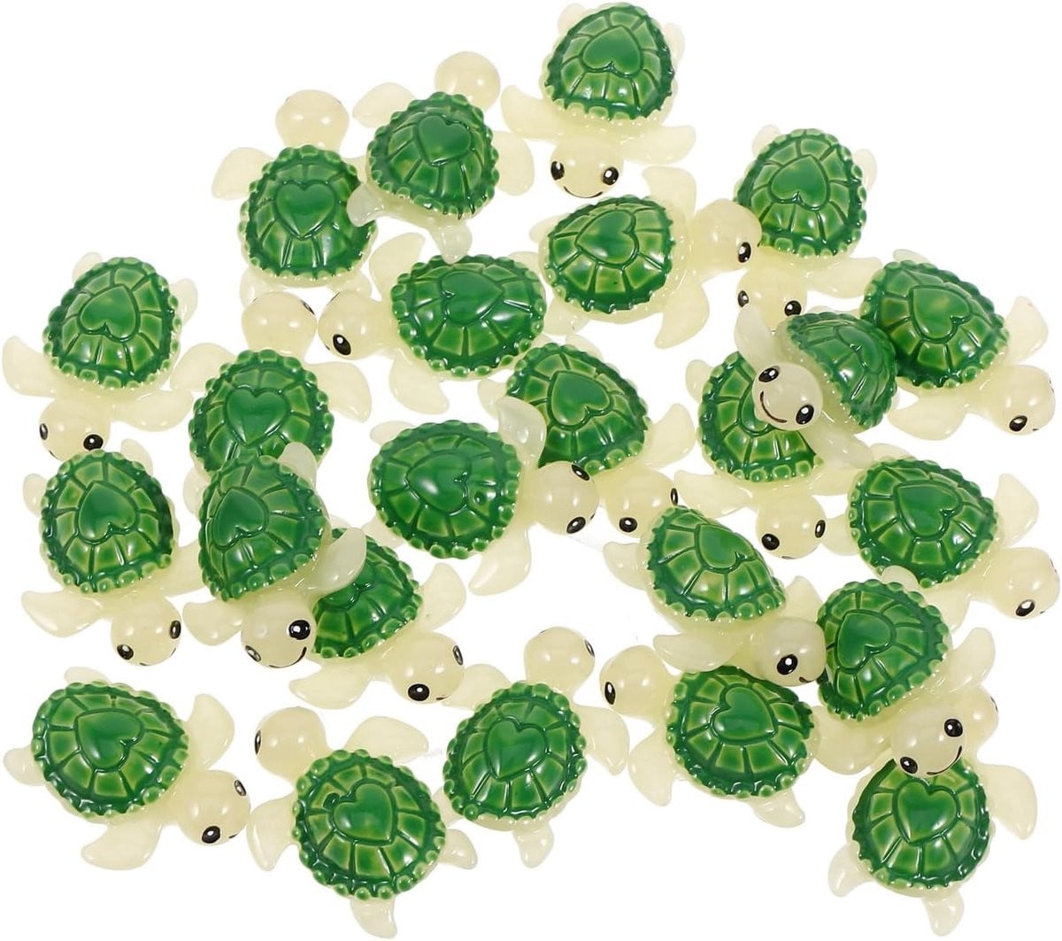 Miniatuur Schildpad Figurine - Decoratief Resin Zee Schildpad Beeldje voor Thuisdecoratie en Verzamelingen