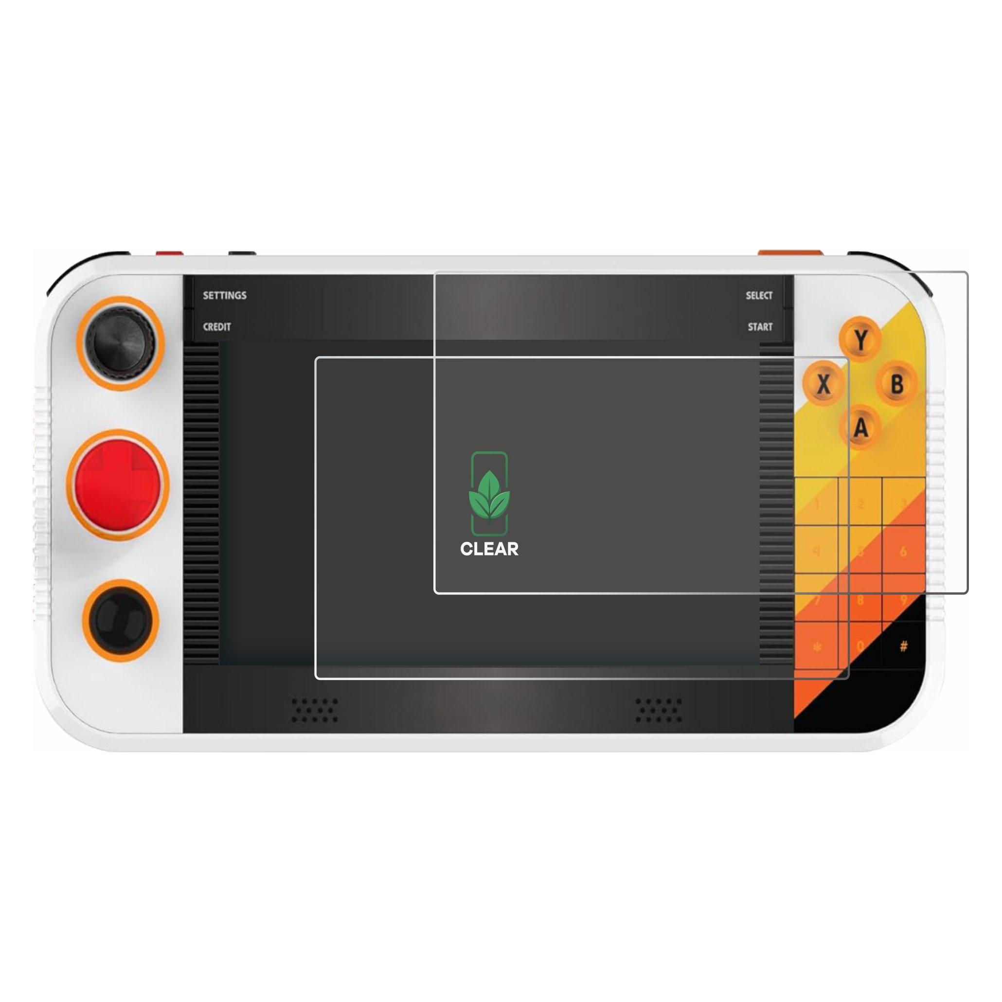 ScreenLeaf Schutzfolie für My Arcade Atari Gamestation Go Portable Displayschutz Display Schutz Folie Klar (6163215)