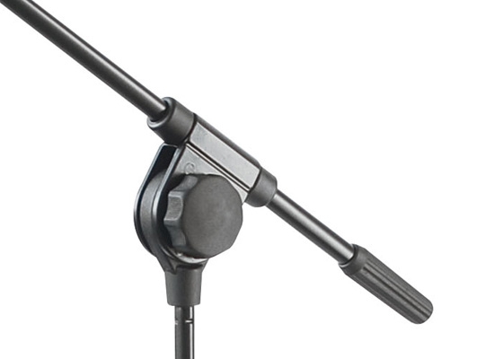 SweetPRO ST-M158 Mikrofonstativ mit Schwenkarm, schwarz