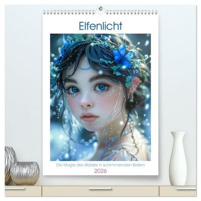 Elfenlicht (hochwertiger Premium Wandkalender 2026 DIN A2 hoch), Kunstdruck in Hochglanz