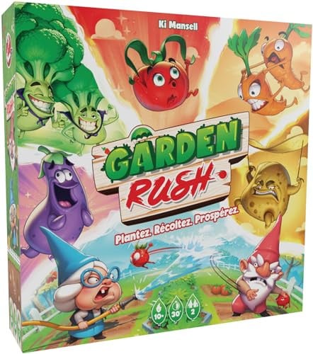 Asmodee Garden Rush - Strategisch gezelschapsspel voor twee spelers