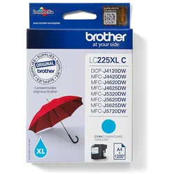 Brother, Druckerpatrone, LC-225XLC Druckerpatrone (e) Original (C)