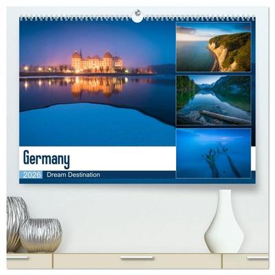 Germany - Dream Destination (High Quality Premium Wall Calendar 2026 DIN A2 landscape),CALVENDO 12 Month Wall Calendar