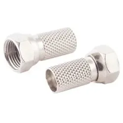 F-Stecker, 6,7mm, VE 10 Stück