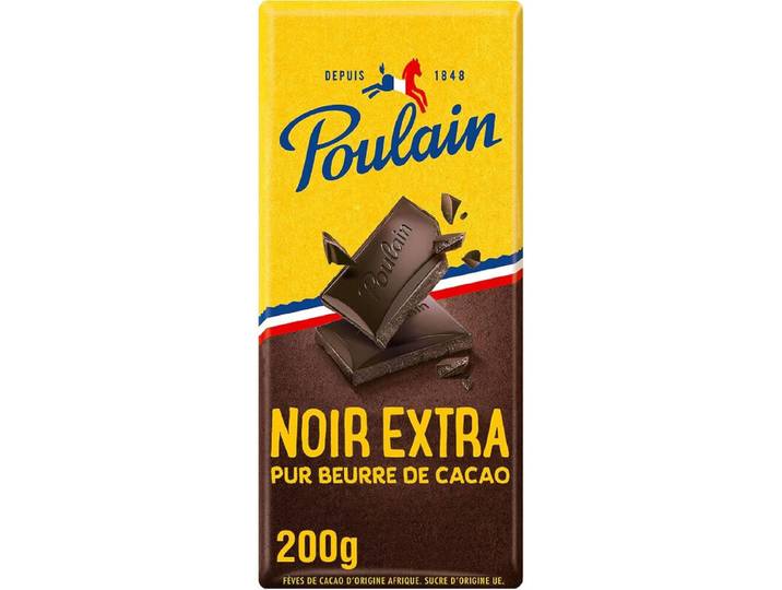 POULAIN tablette noir extra 200g