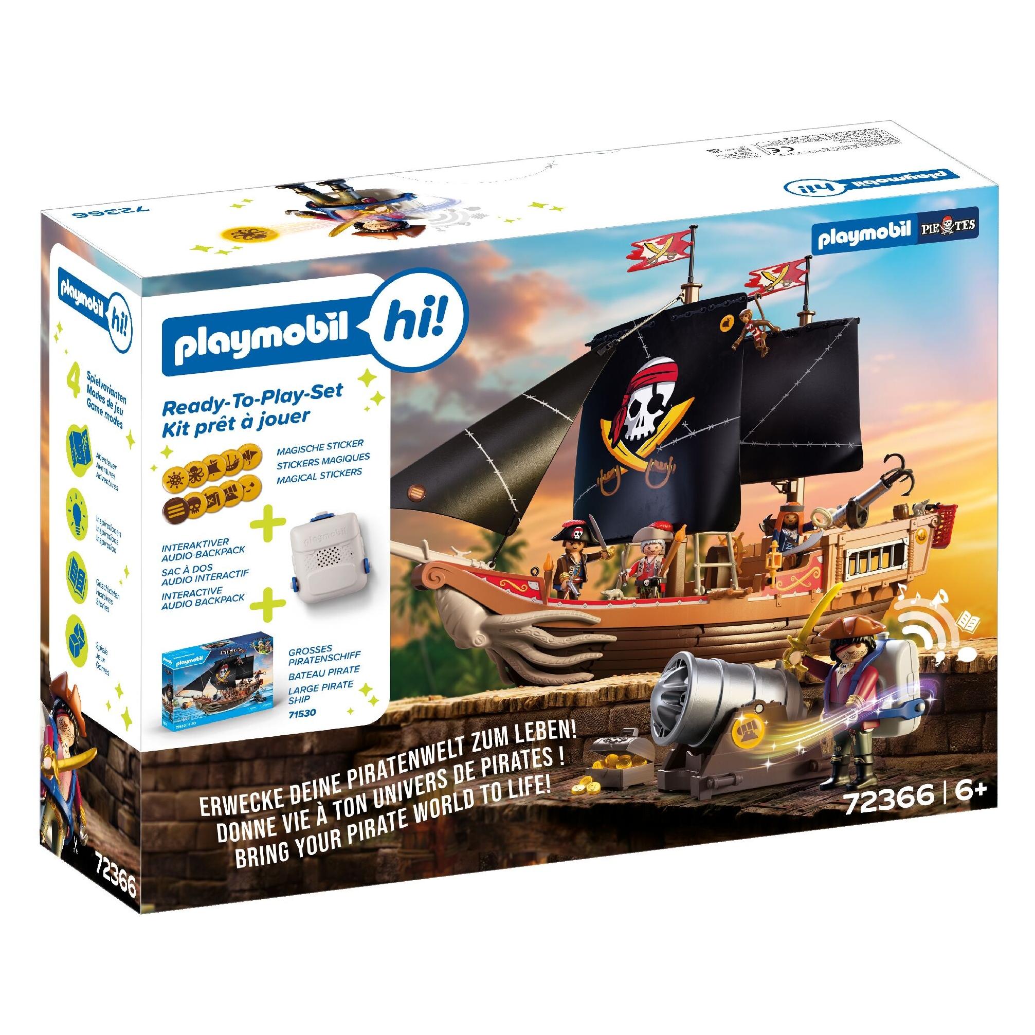 Playmobil PM Hi Piraten Ready-to-Play Set (72366)