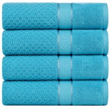 Ample Decor Hand Towel Popcorn Textured- Quick Drying 18 X 28 Inch