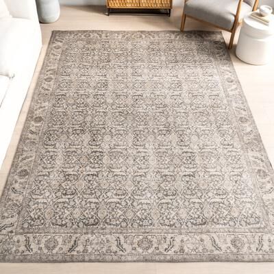 Nuloom Hillstone Collection Traditional Vintage Medallion Area Rug
