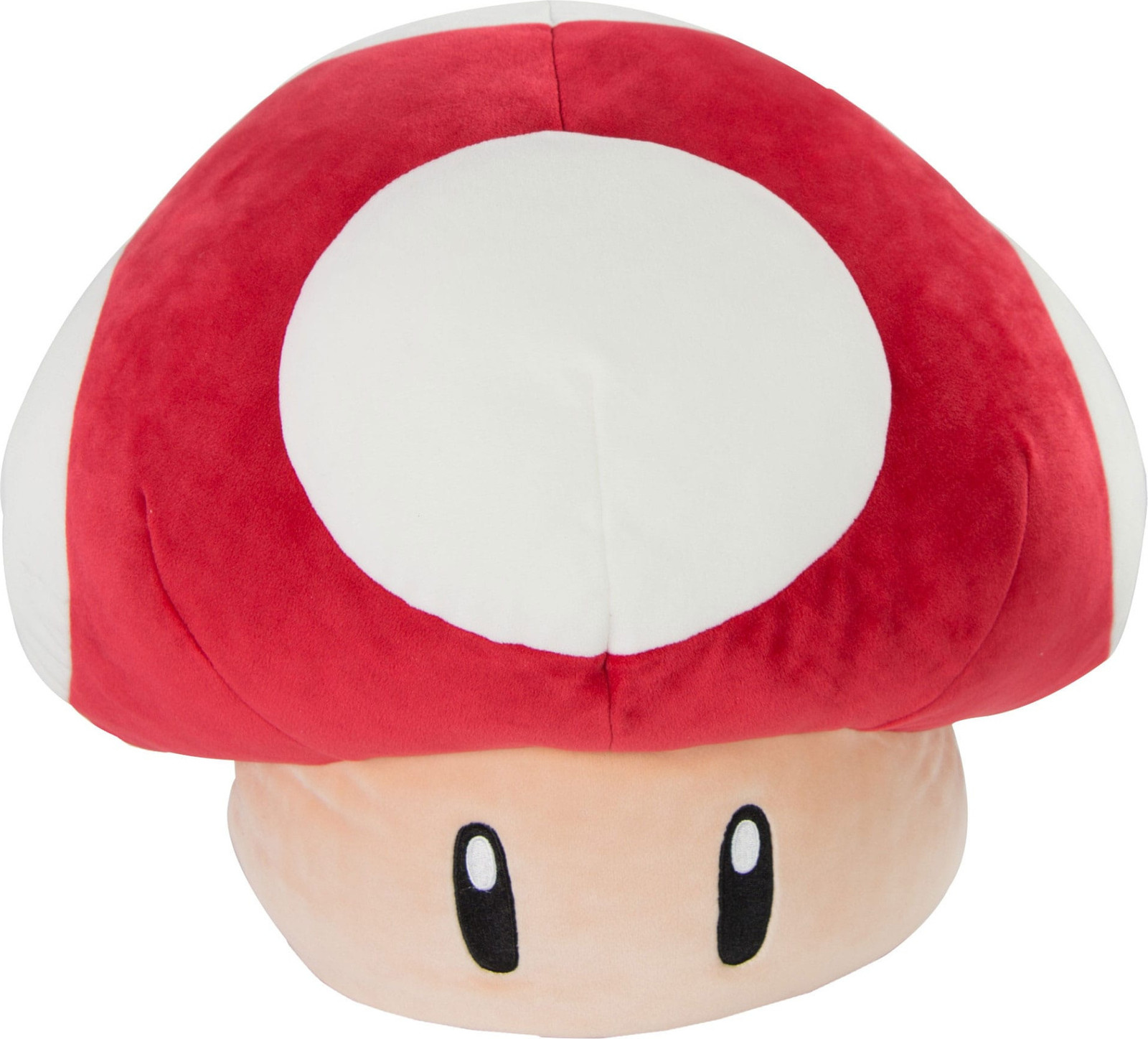 Tomy Super Mario Mocchi-Mocchi Mega Pluche Figuur Super Paddenstoel Rood 36 cm