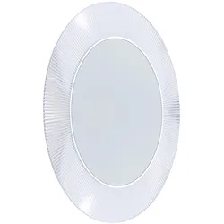 LAUFEN KARTELL All Saints Spiegel, mit indirekter LED Beleuchtung, H3863330840001, Farbe: Kristallklar
