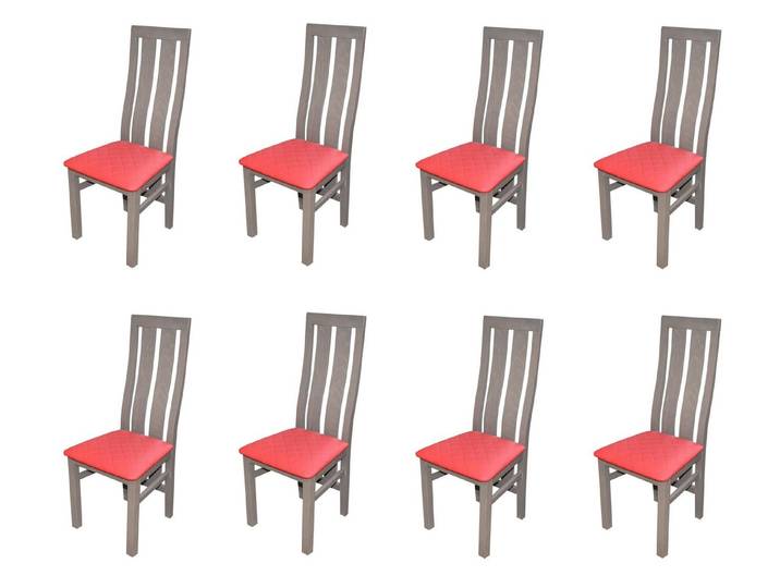 Xlmoebel Sitzgruppe Gepolsterte Sitzgruppe mit modernem Design und eleganten Lehnen, (8-tlg), Hergestellt in Europa