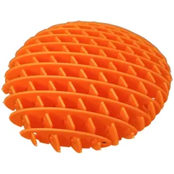 Zappelspielzeug Orange, Anti-Stress, Flexibel, Sensorisch, 10 cm