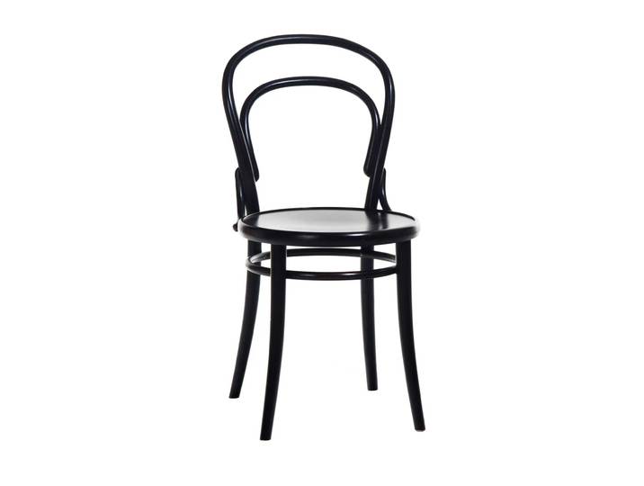 TON Ton no.14 Stuhl Schwarzbets B123-New Fanérsitz