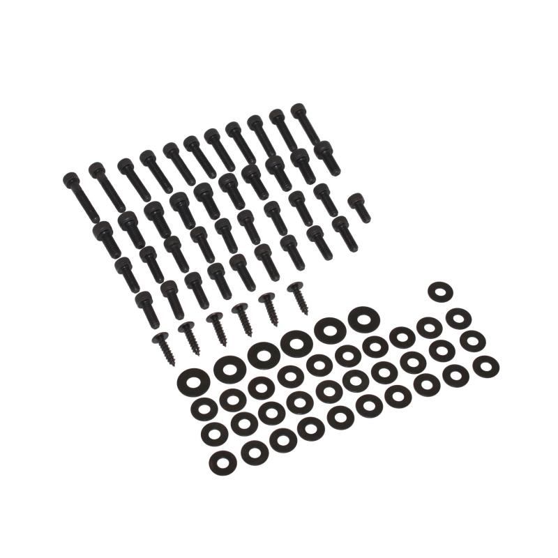 1Tek Tuning Kit vis de carrosserie Replay acier noir pour trekker/squab