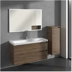 Villeroy und Boch Skyla Seitenschrank C80201VH 1 Tür, 1 Schublade, 350 x 1000 x 349 mm, Arizona Oak / Arizona Oak