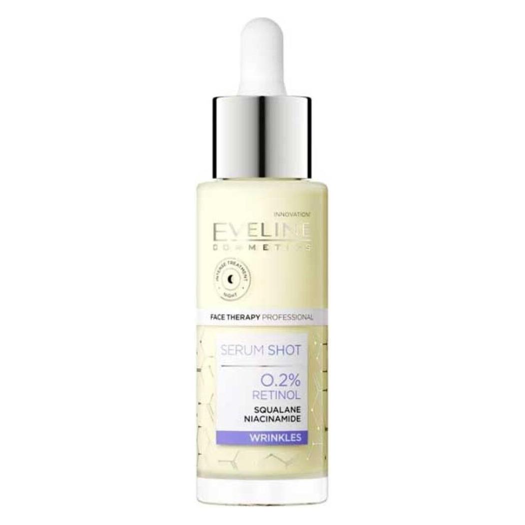 Eveline Serum Shot 0.2% Retinol Anti-Wrinkle Face Treatment 30Ml (30 ml) (EV1295)