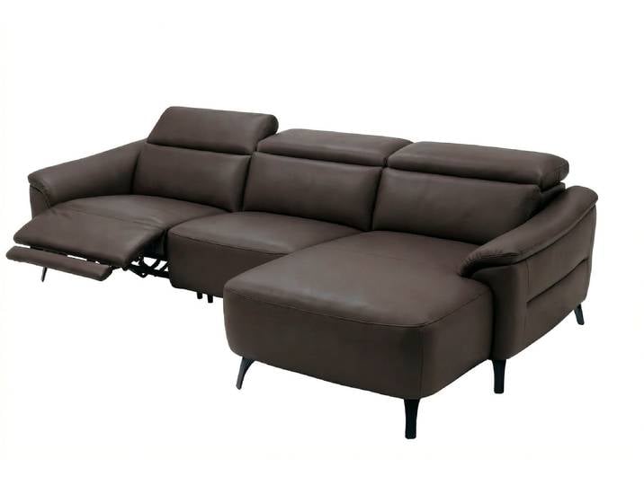 Leder Relaxsofa AROSA Ecksofa Ledercouch Ledersofa Designsofa
