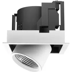 Synergy 21, Einbauleuchte, LED Downlight weiss, schwenkbar, neutralweiÃ (Aluminium)