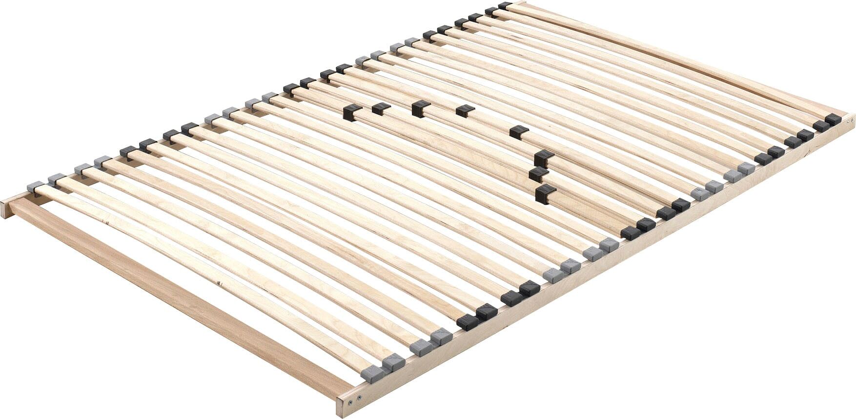 Lattenrost VIPACK "Vipack Lattenrost", beige (natur), B:120cm H:7cm L:200cm, Lattenroste, Lattenrost, 26 Schichtholzfederleisten, Schlafkomfort, unterschiedliche Breiten natur B/L: 120cm x 200cm, 90 kg, zerlegt