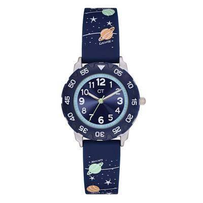 Quarzuhr COOL TIME, blau (dunkelblau), Armbanduhren, Kinder, Quarzuhr, Armbanduhr, Silikonarmband, Kinderuhr, Junge, analog