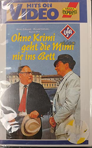 Franz Antel - Ohne Krimi geht die Mimi nie ins Bett [VHS] - Preis vom 28.09.2026 21:19:57 h