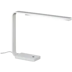 ROSSINI ILLUMINAZIONE Klaus LED-Tischleuchte 8W 3000K IP40 mit Touch-Schalter in weißem Aluminium - Minimalistisches Design - Rossini Group