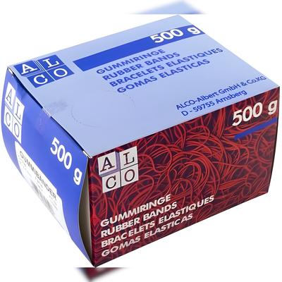 Alco Gummiband Naturkautschuk 4x80mm naturfarben 500g