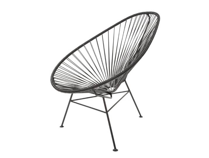 Stuhl Acapulco Chair Acapulco Design schwarz, 70x92x95 cm