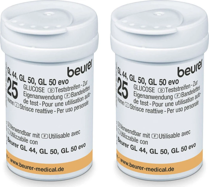 Beurer GL44 test strips for blood glucose meter