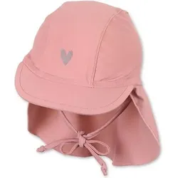 STERNTALER Bademütze mit Nackenschutz Herz, Größe 45 in Pink Pink
