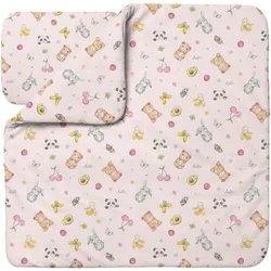 BABYBETTWÄSCHE Bambus, Decke & Kissen, Candycute