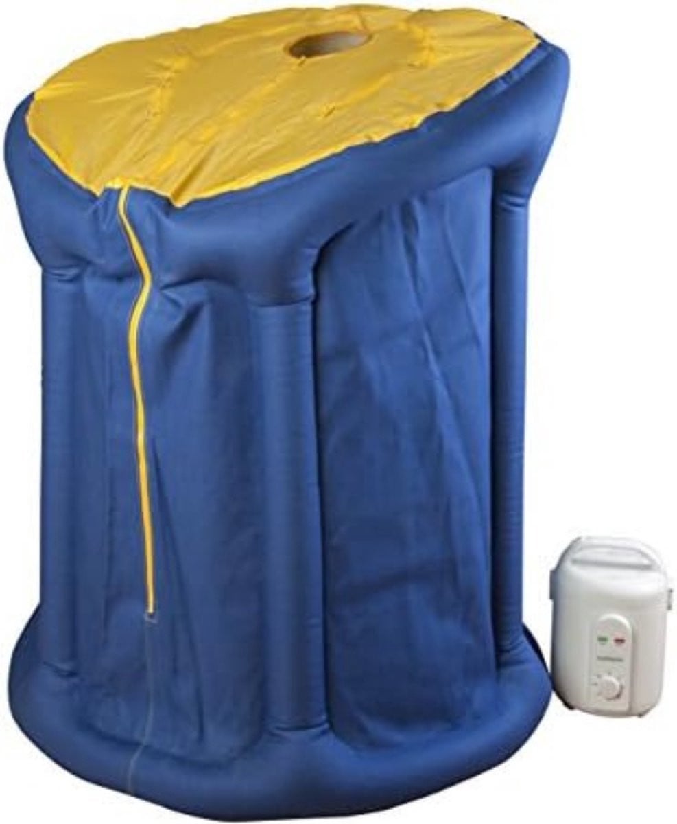 Markenlos Mobiele Sauna met Stoomfunctie - Blauw