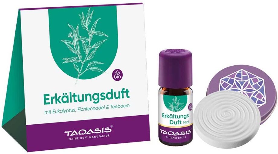 Taoasis Erkältungsduft Duftset Bio 1Pck