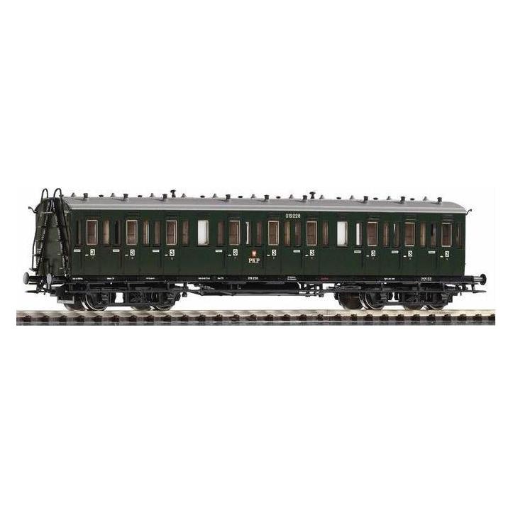 Piko Abteilwg. 2. Kl., Bx, ex C4 sä 98, PKP Ep. III (Spur H0) (PIKO 53330)