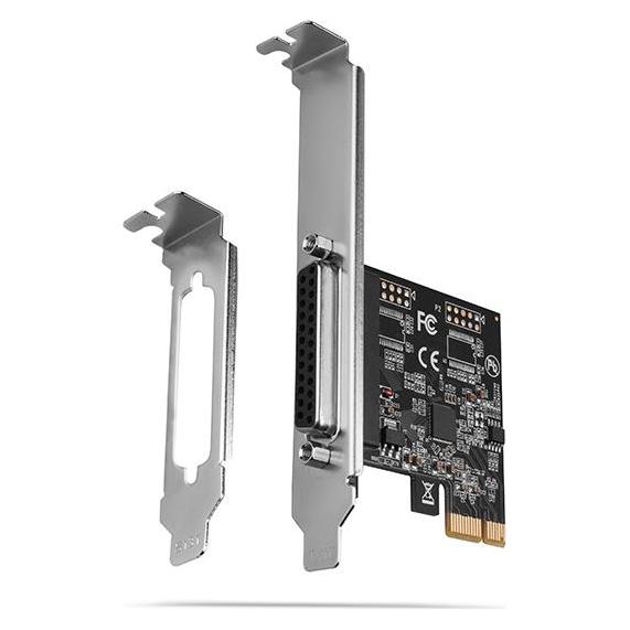 Axagon PCEA-P1N PCIe-Adapter mit 1x Parallel-Ports - ASIX AX99100 Chipsatz (PCEA-P1N)
