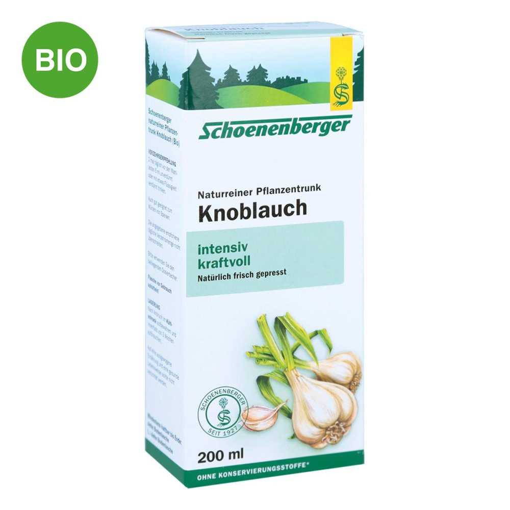 SALUS Pharma GmbH Schoenenberger Naturreiner Pflanzentrunk Knoblauch 01159487