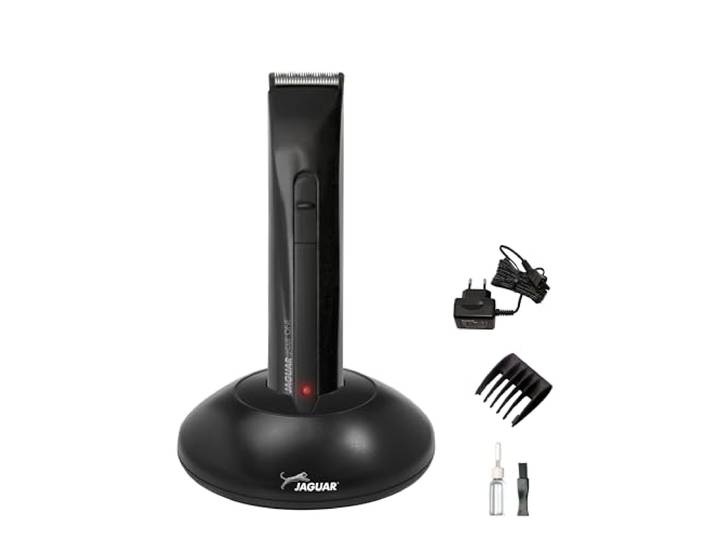 JAGUAR tondeuse J-CUT One professionele contour tondeuse voor batterij- en netvoeding inclusief 1 opzetkam met 4 kniplengtes van de professional voor jou