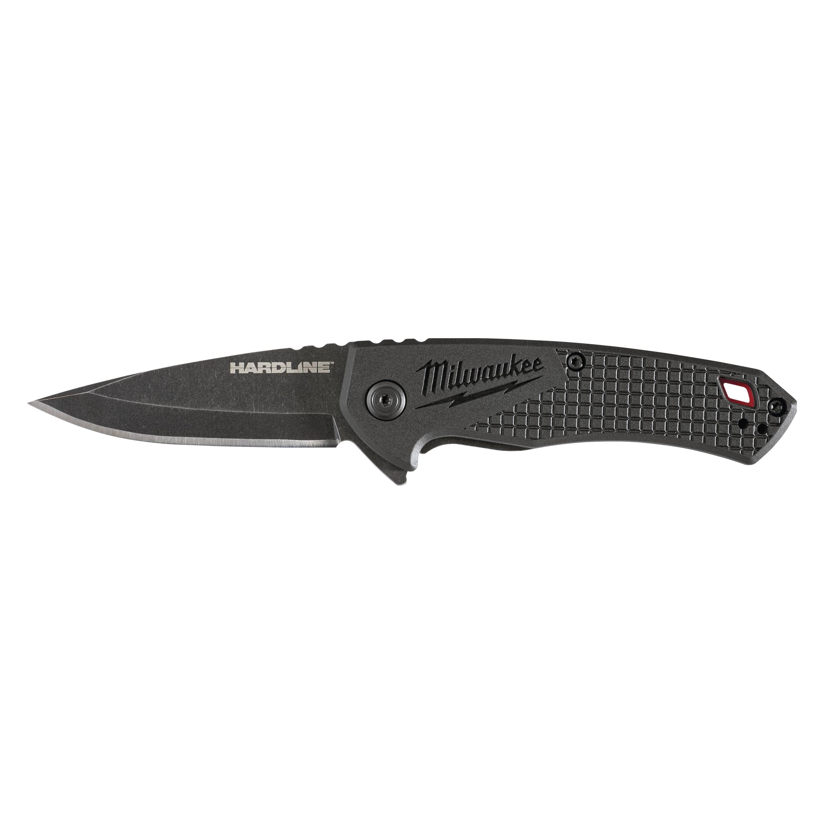 MGA Milwaukee HARDLINE Premium-Klappmesser 65 mm glatte Klingenlänge (4932492452)
