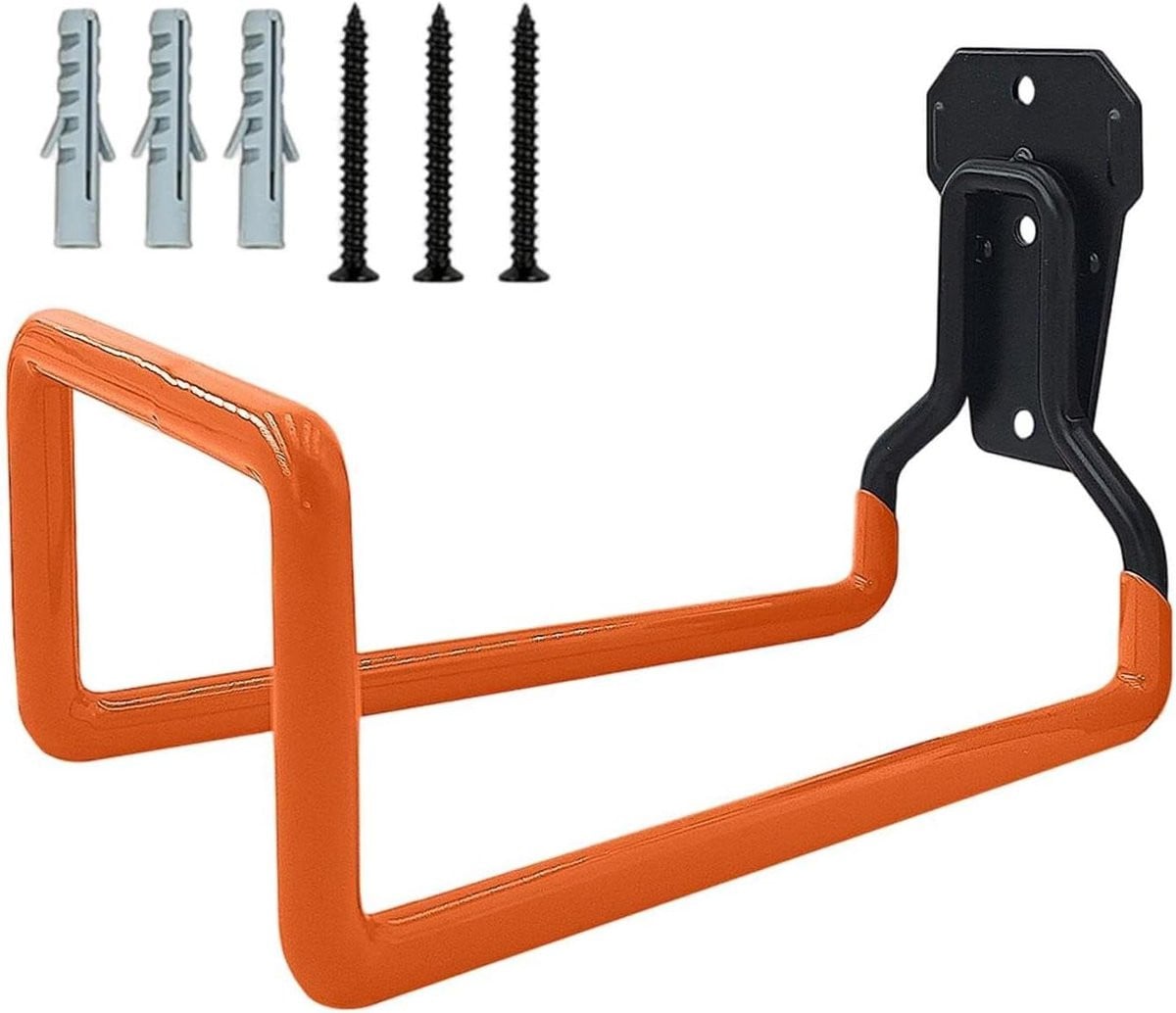 Garagehaak Wandhanger Oranje - 19,7 cm
